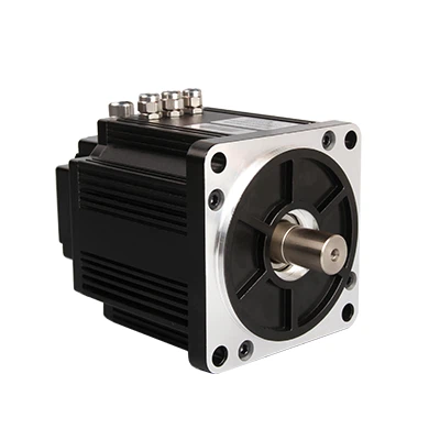 130x130mm 1300w 3000rpm 4.1Nm 48VDC Servo Motor